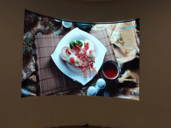 望都室内P2.5弧形LED屏